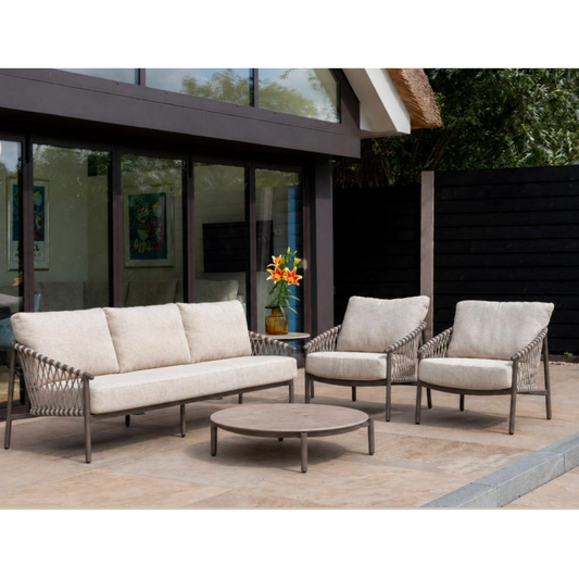 4 Seasons Outdoor Allora Lounge with Vic Coffee Table